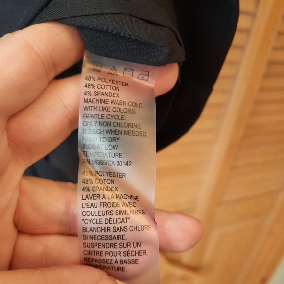 Nygard Black Skirt with Back Zipper (NWOT) - Picture 3 of 3